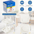 Outlet Covers Baby Proofing, 54 Pack Child Proof Plug Socket Covers Electric Plug Protectors Safety Caps with Hidden Pull Handle, for US 3-Prong, Mixed by TinyTreasures Baby Boutique