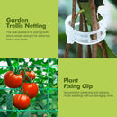 GOJAWAY 63" L x 63" H Cucumber Trellis for Raised Bed, Metal Arch Garden Trellis for Climbing Plants Outdoor, U-Shape Gardening Support Frame for Vegetable, Flower, Fruits, Vine by GreenHaven Gardens