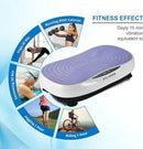 EILISON FIRMHOLD Handle Vibration Plate Exercise Machine for Lymphatic Drainage- Full Body Vibration Platform for Weight Loss, 350lbs Vibration Plate for Beginners & Recovery (Glory Purple) by CozyNest Decor