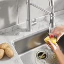 VEVOR Garbage Disposal Air Switch Kit, 3.5" Long Sink Top Air Switch for Food Waste Disposal, Brushed Silver Stainless Steel ON/OFF Air Push Button for Granite, Marble, and Quartz Countertops by CozyNest Decor