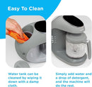 EVLA'S Baby Food Maker, Steamer, Blender, Baby Food Processor for Healthy Homemade Baby Food in Minutes, Touch Screen with 6 Reusable Food Pouches, Baby Registry Essential, Grey by TinyTreasures Baby Boutique