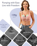 Hands Free Breast Pump K3,Portable Breastfeeding Pumps with Modes & 9 Levels,3 Fine-Tuned Rhythms,Leak-Proof & Low Noise Double Seal Flange 15-24mm by TinyTreasures Baby Boutique