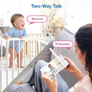 VTech 5.5" IPS Screen 720P Video Baby Monitor with Camera and Audio, Pan-Tilt-Zoom, Night Light, 2-Way Talk, Lullabies, Soothing Sounds, Long Battery Life, No WiFi: Advanced HD Plus by TinyTreasures Baby Boutique