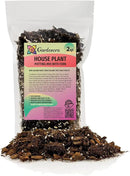 Premium Gardenera House Plant Potting Mix | Fern + New Zealand Bark + Perlite | Great for Pothos, Spider Plants, Montsera, Philodendron, English Ivy - 2 Quart Bag by GreenHaven Gardens