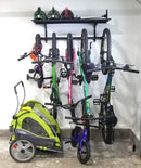 G-Bike Solid Shelf Wall Storage System | Holds 5 Bikes