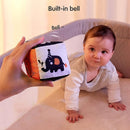 TUMAMA High Contrast Shapes Sets Baby Toys, Black and White Stroller Toy for Car Seat Baby Plush Rattles Rings Hanging Toy for 0 3 6 9 to 12 Months, Newborn,Toddlers,Infants (4 Packs) by TinyTreasures Baby Boutique