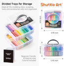 Shuttle Art Polymer Clay Kit - 60 Colors, 19 Tools, and 16 Accessories - Non-Toxic and Non-Sticky DIY Crafts for Kids and Adults by TinyTreasures Baby Boutique