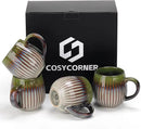 CosyCorner Ceramic Coffee Mugs Set, 17 oz Large Coffee Cups for Home and Office, Ceramic Cup for Coffee & Tea（B×4 pcs） by CozyNest Decor