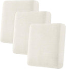H.VERSAILTEX Super Stretch Individual Seat Cushion Covers Sofa Covers Couch Slipcover Sets Thick Jacquard Textured Twill Fabric (3 Piece Sofa Cushion Covers, Porcelain) by CozyNest Decor