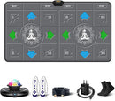FWFX Dance Mat for Kids and Adults, 2-Player Musical Electronic Dancing Game for TV, Active Indoor Game for Family Parties & Basement Fun - Birthday for Boys, Girls (Gray) by TinyTreasures Baby Boutique