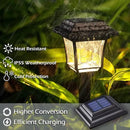 LeiDrail Solar Pathway Lights 8 Pack Solar Garden Lights with 2 Modes Waterproof Outdoor Path Light Warm White/Cool White LED Landscape Lighting for Yard Lawn Sidewalk Driveway Garden by GreenHaven Gardens
