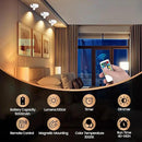 Cordless Spotlight Battery Powered, Plant Spot Light Indoor, Rechargeable Picture Lights with Remote, LED Accent Lighting, Dimmable Uplight for Tree Dartboard Decor Painting Art Photo by CozyNest Decor