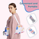 Portable Baby Booster Seat with Tray, Toddler Booster seat for Dining, Camping, Travel, Baby Beach Chair 6 Months to 3 Years Old Indoor Outdoor Use CH2408 by TinyTreasures Baby Boutique
