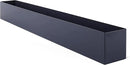 DR&Co Modern Grey Rectangle Planter Box, 16" Metal Planter Perfect for Succulent, Narrow Box for Table or Window Sill, Rectangular Stainless Steel Long by GreenHaven Gardens