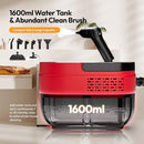 Steam Cleaner, 2500w Steamer for Cleaning, 3-Garde Adjustable Handle, 1.6L Water Tank, Steam Cleaner for Home, Fast Heat Handheld Steam Cleaner, Handheld Steamer for Car, Furniture, Kitchen, Bathroom by TinyTreasures Baby Boutique
