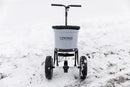 Yard Commander - Commercial 50 LB Walk-Behind Push Broadcast Spreader - 10-12 Foot Spread - Fertilizer, Salt & Grass Seed - Clog Free Design - Fully Enclosed Gear Box - Adjustable Drop Rate by GreenHaven Gardens