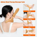 AiRelax 6 in 1 Wood Therapy Massage Tools,Lymphatic Drainage Massager Maderoterapia Kit Colombiana for Body Shaping,Body Sculpting Massage kit Tools by CozyNest Decor
