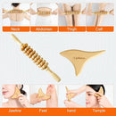 AiRelax 6 in 1 Wood Therapy Massage Tools,Lymphatic Drainage Massager Maderoterapia Kit Colombiana for Body Shaping,Body Sculpting Massage kit Tools by CozyNest Decor