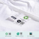 Fabdreams Organic Twin Size Waterproof Mattress Protector, 39" x 77", White, Temperature Regulating, Breathable, 100% Organic Cotton by TinyTreasures Baby Boutique