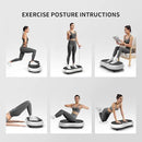 Vibration Plate Exercise Machine, 24" x 14" Extra-Large Vibration Plate for Lymphatic Drainage, Vibration Plates for Weight Loss, Relaxing, Recovery by CozyNest Decor
