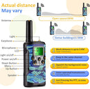 Walkie Talkies for Kids Toys for Boys Aged 5+ Outdoor Toys 2 Way Radio 22 Channel 3 Miles Range for Camp Hunt Adventure Game Birthday 6 7 8 9 10 Year Old Boys Gifts (Blue) by TinyTreasures Baby Boutique