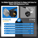 Upgraded for Weber Hose and Regulator kit, for Genesis 300 & Summit 400/600 Series for Weber Grill Regulator and Hose, for Genesis and Summit Series Gas Grills Including Silver Gold Platinum. by GreenHaven Gardens