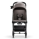 Mompush Lithe V2 Lightweight Travel Stroller, Compact Foldable Baby Stroller with Travel Bag, One-Hand Fold Stroller, Snack Tray, Mechanical Recline Seat, Airplane-Ready, Organizer & Rain Cover by TinyTreasures Baby Boutique
