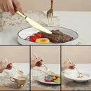 Berglander Gold Silverware Set 60pcs Service for 12, Golden Titanium Plating Stainless Steel Flatware Set, Gold Spoons Forks Knives Set for Home, Wedding, Restaurant, Hotel, Dishwasher Safe by CozyNest Decor