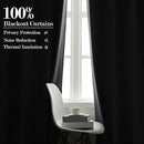 150 Inches Extra Wide Room Divider Draperies, Pinch Pleat Drapes, Absolutely Blackout Sliding Door Drapery, Total Privacy Ceiling Track Curtains, 150" W by 102" L, Silver Grey (1 Panel) by CozyNest Decor