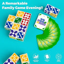 Family Matching Game for Kids & Adults, Block Puzzle Board Games for Boys & Girls Ages 4-8 8-12, 2 Player Card Puzzles for Children 3+ Year Olds by TinyTreasures Baby Boutique