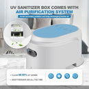 2025 Newest UV Sanitizer Box, for Portable Cleaner and Sanitizing Machine with Hose/Mask/Home Supplies/Travel/Baby Bottle/Phone by CozyNest Decor