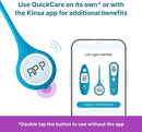 Kinsa Smart,Fever, Digital Medical Baby, Kid and Adult Termometro - Accurate, Fast, FDA Cleared Thermometer for Oral, Armpit or Rectal Temperature Reading - QuickCare by TinyTreasures Baby Boutique
