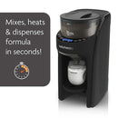 Baby Brezza Formula Pro Advanced WiFi Formula Dispenser - Automatically Mix a Warm Formula Bottle From Your Phone Instantly – Easily Make Bottle With Automatic Powder Blending Machine, Black by TinyTreasures Baby Boutique