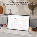LOOFII 15.6" Smart Digital Calendar – 1920×1080 Full HD Touchscreen Family Planner & Calendar with Chore Chart & Meal Planner, Wall-Mountable (Black White) by TinyTreasures Baby Boutique