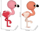 Wizardi Amigurumi DIY Crochet Kit - Flamingos F07N8-M205 by TinyTreasures Baby Boutique