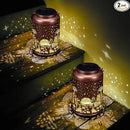 Fathers Day Gifts from Daughter 2 Pack Turtles Solar Lanterns Outdoor Waterproof - Birthday Gifts for Women Turtle Solar Lights Outdoor Garden Decor for Outside, Patio, Outdoor, Yard, Lawn, Balcony by CozyNest Decor