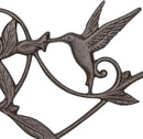 Mkono Hanging Plant Bracket Hook Iron Decorative Plant Hanger for Flower Basket Bird Feeder Wind Chime Lanterns, 1 Pack by GreenHaven Gardens