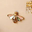 Decorative Bug Insects Beetle Mirrors - Gold Resin Little Bee Glass Wall Decor, Perfect for Victorian and European Themed Homes by CozyNest Decor
