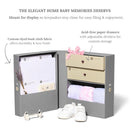 Savor | Baby Keepsake Organizer Box | The Original Fabric Acid-Free Modern Minimalist Gender-neutral Memory Box with Labels | For Pregnancy, Mother’s Day, Baby Shower, New Baby Girl Baby Boy Gifting by TinyTreasures Baby Boutique