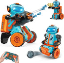 STEM Circuits Robot Building Toys for Kids Ages 8-12+ Year Old, 3 in 1 Remote Control & Programming Robotics Kit, Electric Science Projects Set, Ideal Gift for Boys Girls Ages 12-16 by TinyTreasures Baby Boutique