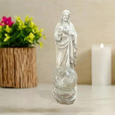 Jesus Statue Outdoor Decor Solar Lights, Religious Garden Statue, Blessed Father Outdoor Figure for Home/Garden Decor, Gift for Men/Father(11.22" H) by GreenHaven Gardens