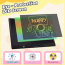 LCD Writing Tablet for Kids, Rechargeable 21 Inch Doodle Board,Easter Basket Stuffers,Preschool Learning Toys Christmas Birthday Gift 3 4 5 6 7 Year Old Girls Boys (Black) by TinyTreasures Baby Boutique