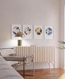 HAUS AND HUES 18x24 White Metal Picture Frames - Features Premium Aluminum, Vertical & Horizontal Hang, Shatterproof Plexiglass - Perfect for Home, Room, Office (18x24 in, White, Set of 4) by CozyNest Decor