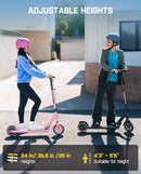 FanttikRide T9 Electric Scooter for Kids 4.3-5.6 ft, 7/10/12 MPH, LED Battery Level, Height Adjustable and Foldable, Electric Scooter for Kids, for Teenager, Up to 40 mins by TinyTreasures Baby Boutique