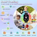 Vakzovy Kids Smart Watch for Kids with 26 Puzzle Games HD Camera MP3 Player Audiobook Video Pedometer Habit Tracking Learn Card Christmas Kid Smart Watch Boys Gift for 5-12 Year Old Toys by TinyTreasures Baby Boutique