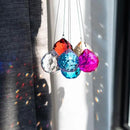10 Pack Crystal Ball 1.18"/30mm Prism Sun Shine Catcher Rainbow Pendants Maker, Hanging Crystals Prisms for Windows, for Feng Shui, for Gift (Multi-Colors) by GreenHaven Gardens