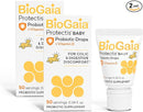 BioGaia Baby Probiotic Drops - Colic & Gas Relief + Vitamin D, 50-Day Supply, Safe for Newborns, Reduces Crying, Fussing, Colic, Gas, Spit-ups & Constipation, No allergens, Dairy or Soy (Pack of 2) by TinyTreasures Baby Boutique