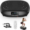 FLYBIRD Vibration Plate Exercise Machine, 120 Adjustable Speed High Intensity Vibration for Muscle Toning Weight Loss Lymphatic Drainage, Full Body Workout Vibration Plate Ideal for Fitness & Recovery by CozyNest Decor