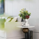 XSMXLNKWL Ceramic Face Vase White Flower Vase for Decor, Female Face Vase Art, Modern Decorative Vase Centerpiece for Table, Shelf, Living Room, Office, Bedroom, Small by GreenHaven Gardens