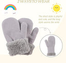 PESAAT Baby Girl Mittens Fleece Toddler Boy Mittens Warm Kids Winter Gloves Unisex Cold Weather Baby Gloves by TinyTreasures Baby Boutique